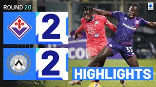 FIORENTINA-UDINESE 2-2 | HIGHLIGHTS | Late drama in Florence | Serie A 2023/24