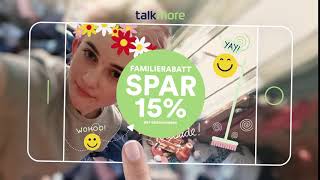 Talkmore - Familierabatt