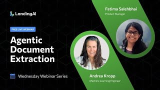 Agentic Document Extraction Webinar | Learn the Basics