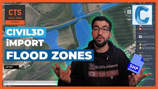 Civil 3D Import Shapefile - How to Import your Flood Zones (UK)