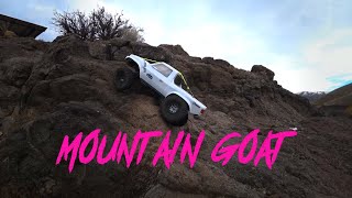 Samix links and Ti-Nitride Shafts | LCG TRX 4 Sport on the rocks with a Trailrunner