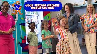 SEE Book Vending Machine Ribbon Cutting 1
