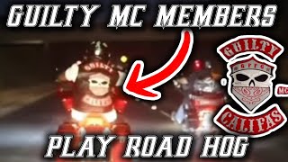 Guilty MC Members Play Road Hog with Kids on the Back