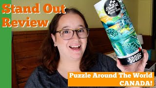 Stand Out Puzzle Review | Puzzling Around the World - Canada!!