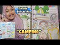 Jurnal Bercerita Aqilla - Camping Di Hutan | Dekorasi Journal Sticker Lucu ♥ Aqilla's Diary