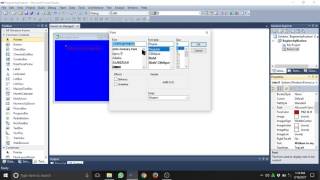 How to develop your first windows application using visual studio