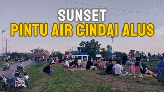 Sunset di Pintu Air Cindai Alus|Martapura