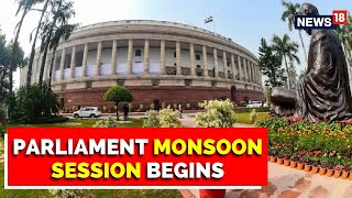 Parliament Monsoon Session Begins, High Drama Expected, Centre Lines Up 32 Bills | English News