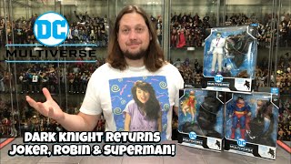 Dark Knight Returns Superman, Joker \u0026 Robin DC McFarlane Unboxing \u0026 Review Part 1!