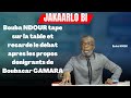 Bouba NDOUR tape sur la table et recarde le débat après les propos dénigrants de Boubacar CAMARA