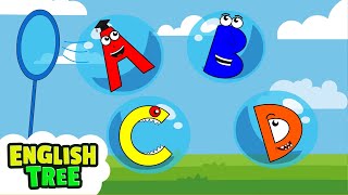 Abc Alphabet Bubbles Song +More Kids Songs | English Tree TV