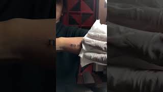 Quote tattoo #tattoo #shorts #short #artist #youtubeshorts #youtube #shortvideo #viral #trending #AN