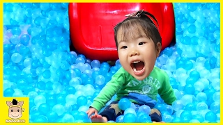 Indoor Playground Fun for Kids Toys and Family Play Slide Rainbow Colors Climb | MariAndKids Toys