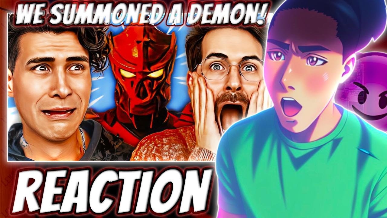 We Summoned A Demon Smosh Reaction Youtube