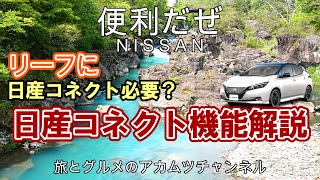 リーフに日産コネクトって必要なの？【日産コネクト機能解説】ー旅とグルメのアカムツチャンネル