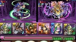 パズドラ【新・神羅万象チョココラボ・地獄級】アテナPT　ノーコン！攻略