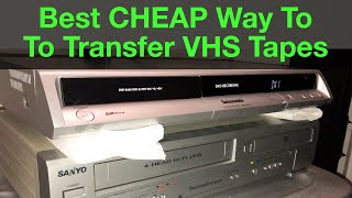 Best CHEAP Way To Transfer VHS Tapes • Panasonic ES15 Review \u0026 Setup