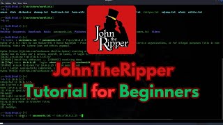 How to Use John the Ripper - Ethical Hacking Tutorial