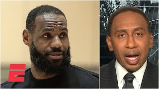 Reacting to Stephen A.'s comments that LeBron and AD can't carry the Lakers to a title alone | KJZ