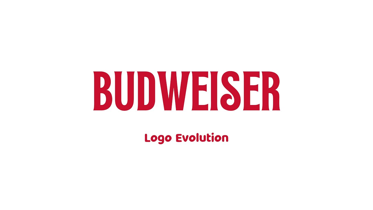 Logo History - Budweiser Logo Evolution - YouTube