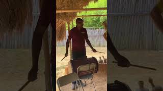 Jean Claude and his #WestAfrican #drum #group #Juneteenth #2023 #history #museum #short #shorts