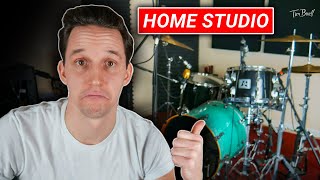 Record drums FROM HOME (5 things you need)