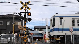 東武野田線　第123号踏切道