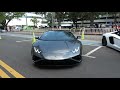 amazing supercars at first street cars and coffee entrances exits revs and loud sounds