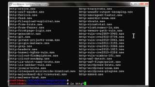 Web HTTP method using nmap