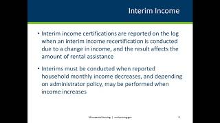 Minnesota Housing: Certifications Training