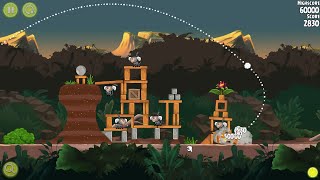 Angry Birds Rio: Completing The Rest + BONUS Jungle Escape Levels. (REUPLOAD)