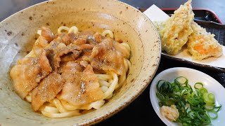 【17周年記念!!完璧な麺に濃厚オイル!!】ド嵌りします!!讃岐うどんの名店【SIRAKAWA】香川県三豊市