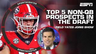 Field Yates’ Top 5️⃣ non-QB prospects in the NFL Draft | SportsCenter