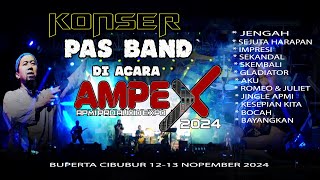 KONSER PAS BAND DI ACARA AMPEX 2024 CIBUBUR