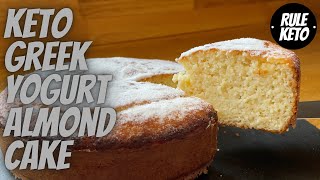 Keto Greek Yogurt Almond Cake Recipe