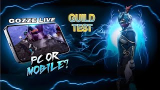 GOZZE vs NEW LEGENDS?💀1 vs 5 LAST🥲 HARDEST GUILD TEST🥵#nonstopgaming-free fire live