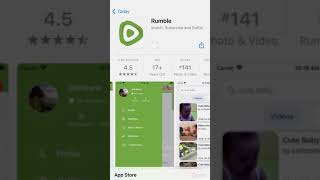 How to install RUMBLE app on iPhone?