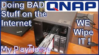 Wiping QNAP TS419P NAS, and starting Over - 909