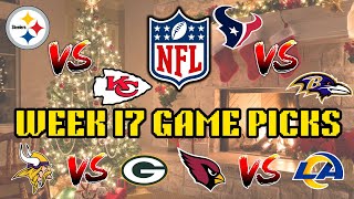 NFL Week 17 Predictions