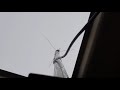 diamond x400 antenna swaying in strong wind