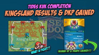 [17] Tides KvK Completion: Kingsland Results & Total DKP Gained (INSANE!!)