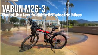 Varun M26-3 500W 26” Foldable Electric Bicycle