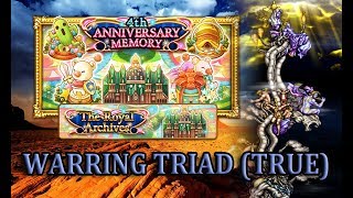 [FFRK] 4th Anniversary | The Royal Archives: Warring Triad (True) #1186