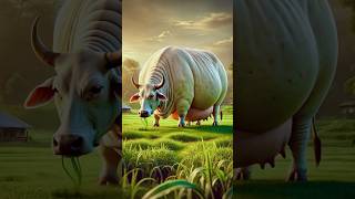 Story of a cute cow and a evil monkey #trendingshort #youtubeshorts #shorts #animals #animallover