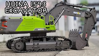 New huina excavator 1593 unboxing