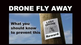 How To Cause a DJI Drone FLY AWAY and CRASH