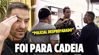 SAIU DO CONTROLE: DESAFIOU O POLICIAL