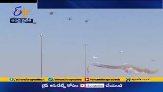 IAF's Tejas Showcases 'superior flying Skills' at Dubai Air Show | దుబాయ్ ఎయిర్ షో  ఘనంగా ప్రారంభం