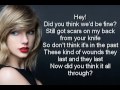 Taylor Swift - Bad Blood (Lyrics)