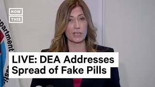 DEA Admin on Spread of Fake Pills on Social Media I LIVE